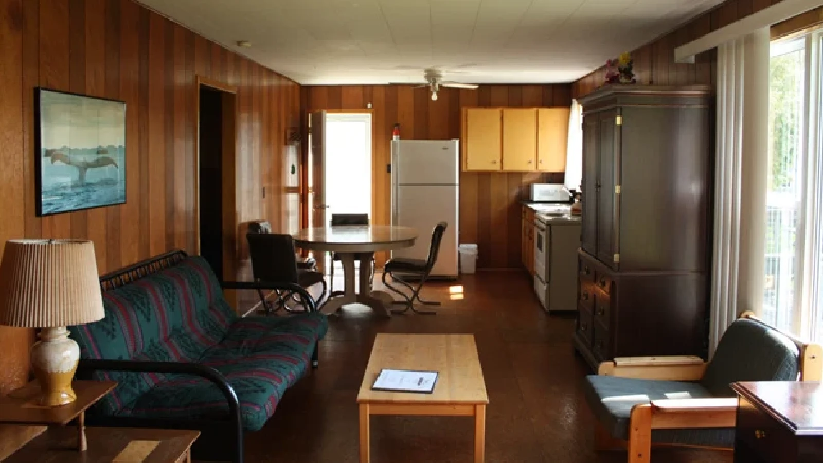 Cottage 15 living room and dining room